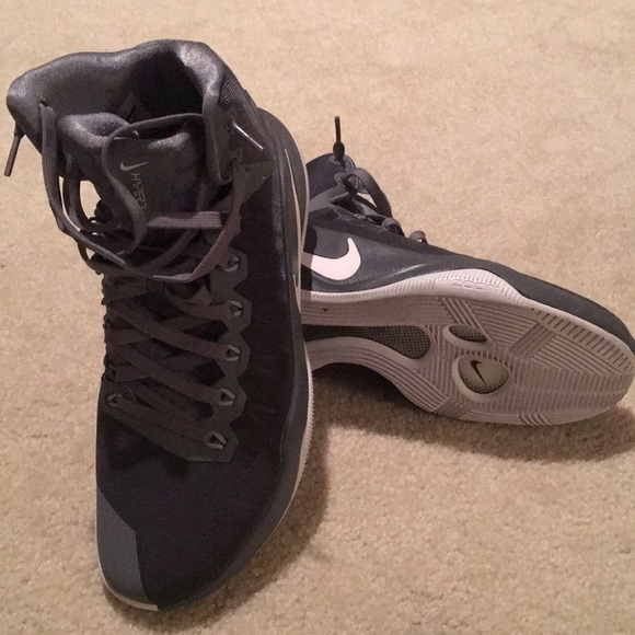 Nike Other - Nike Basketball Gray Hyperdunks size 9.5